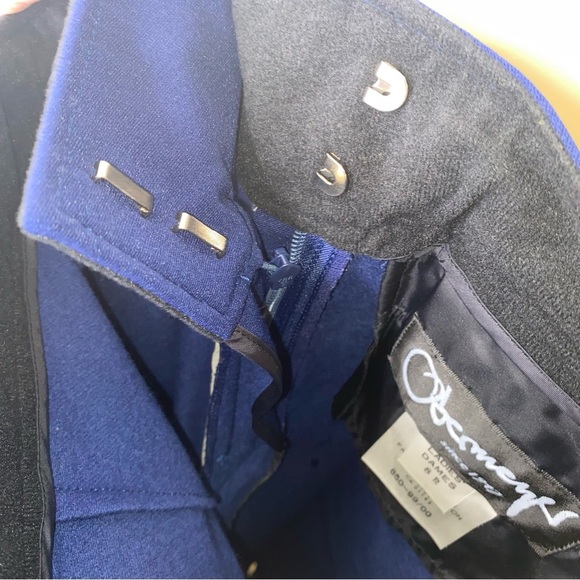 Obermeyer High Waisted Stirrup Size 8 Navy Blue Snow/Ski Outdoor Winter Pants - Picture 10 of 10